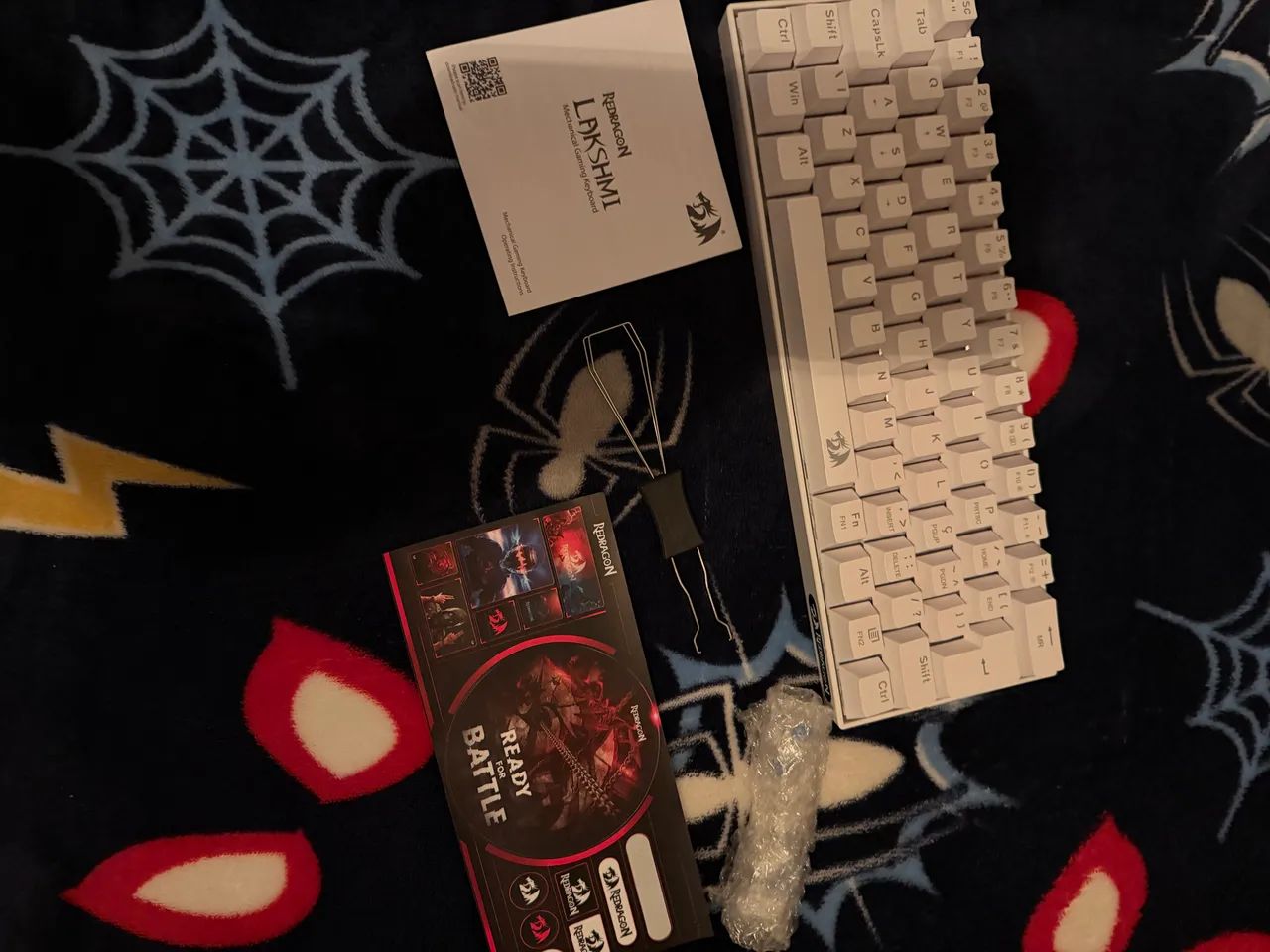teclado mecânico redragon lakshmi switch blue - Foto 2