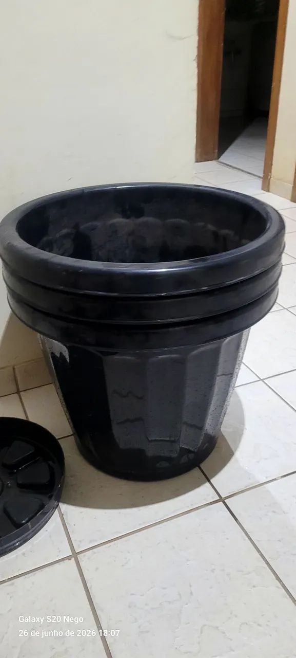 VASO DE PLANTA 30 LITROS COM BASE - Foto 2
