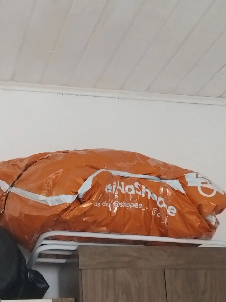 Doação saco de enchimento de puff