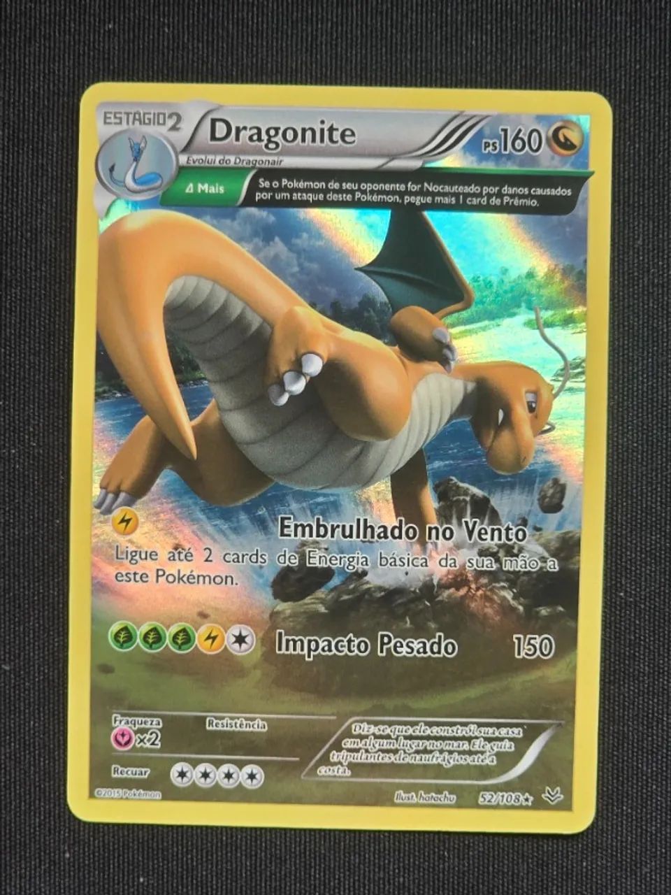 Cartas Mega Charizard X, Mega Dragonite EX, Kyurem Preto e Branco, Reshiram - Pokemon TCG - Foto 4