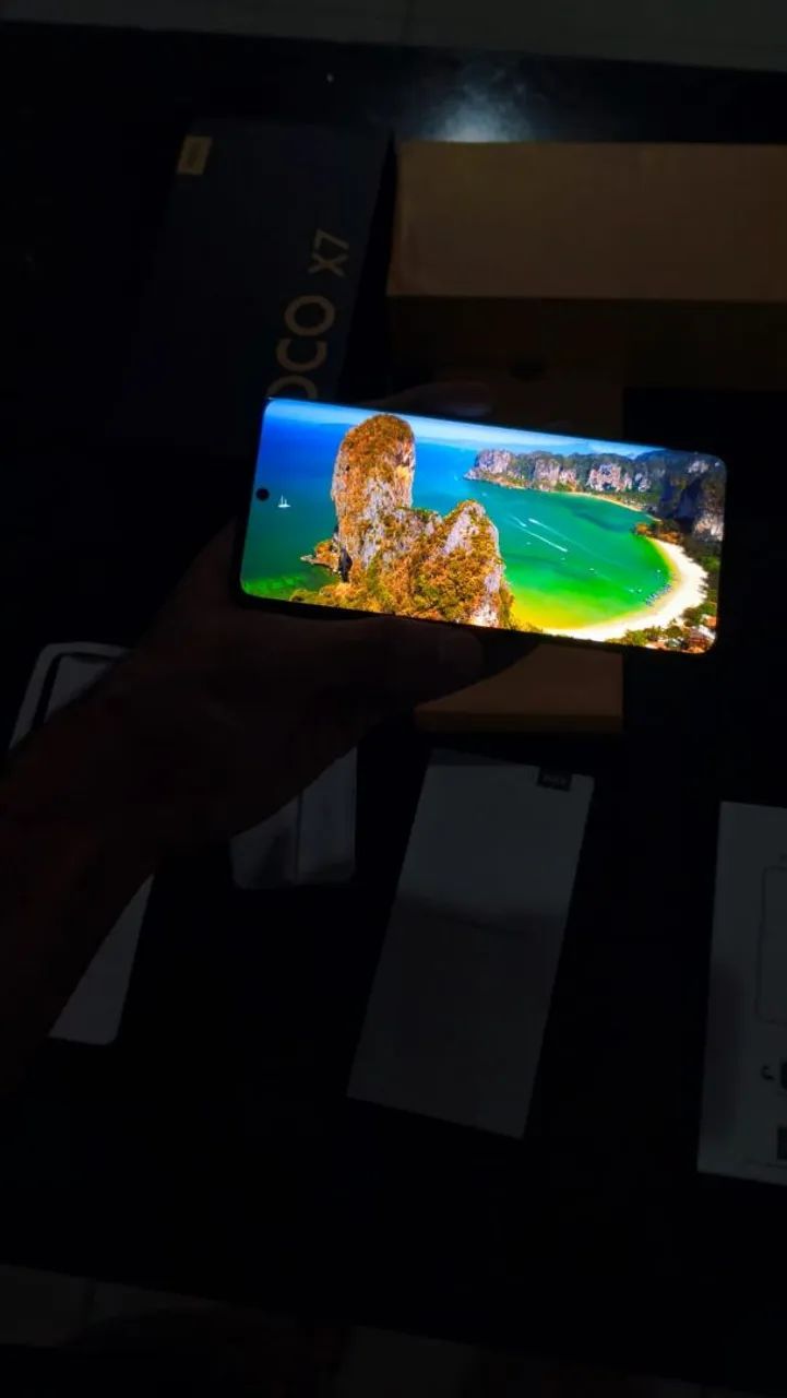 Poco x7 com nota fisca - Foto 4