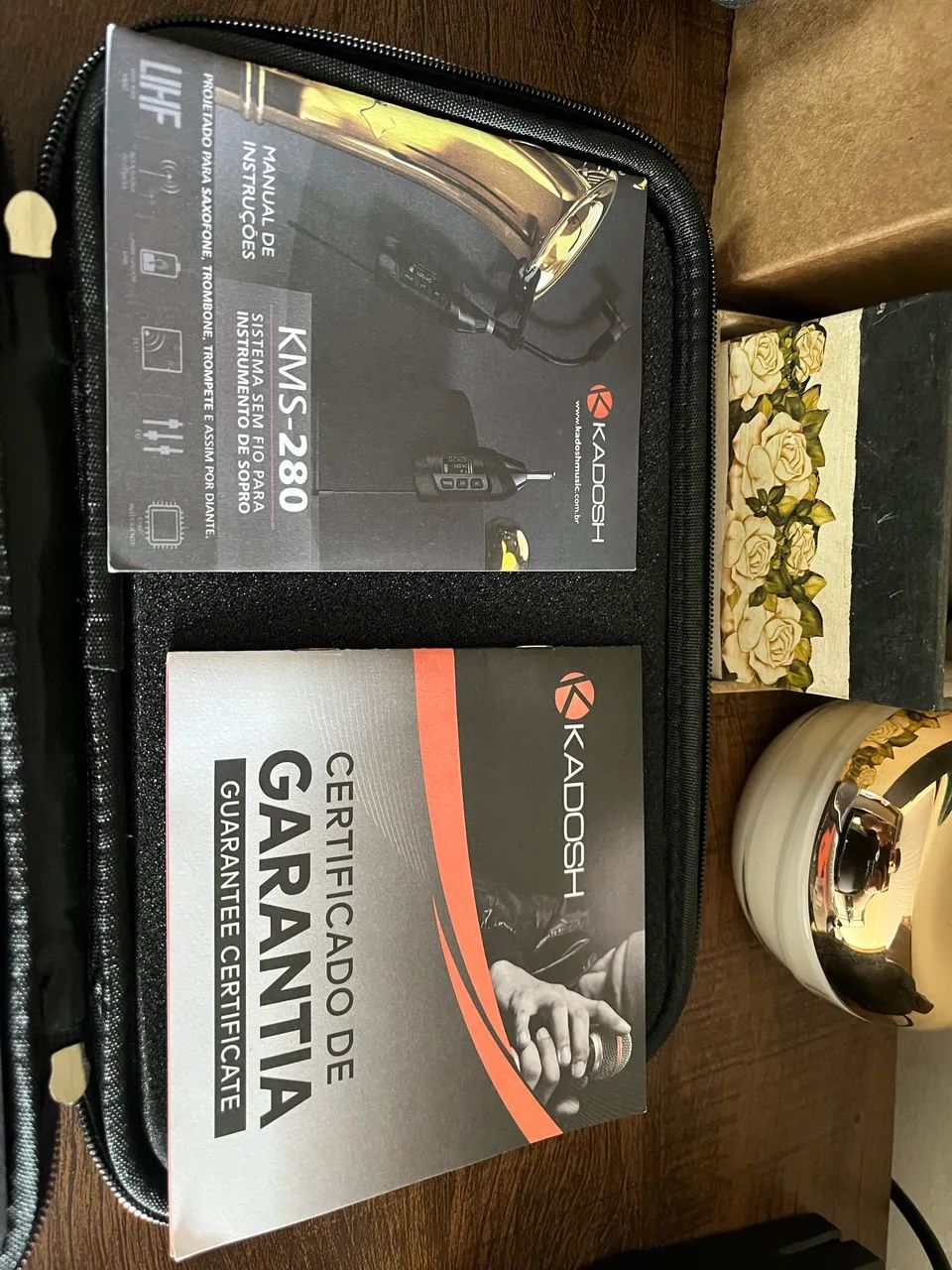 Microfone kadosh KMS 280 para instrumentos de sopro  - Foto 5