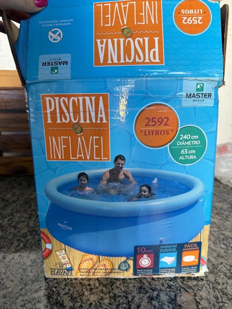 Piscina inflável  - Foto 2