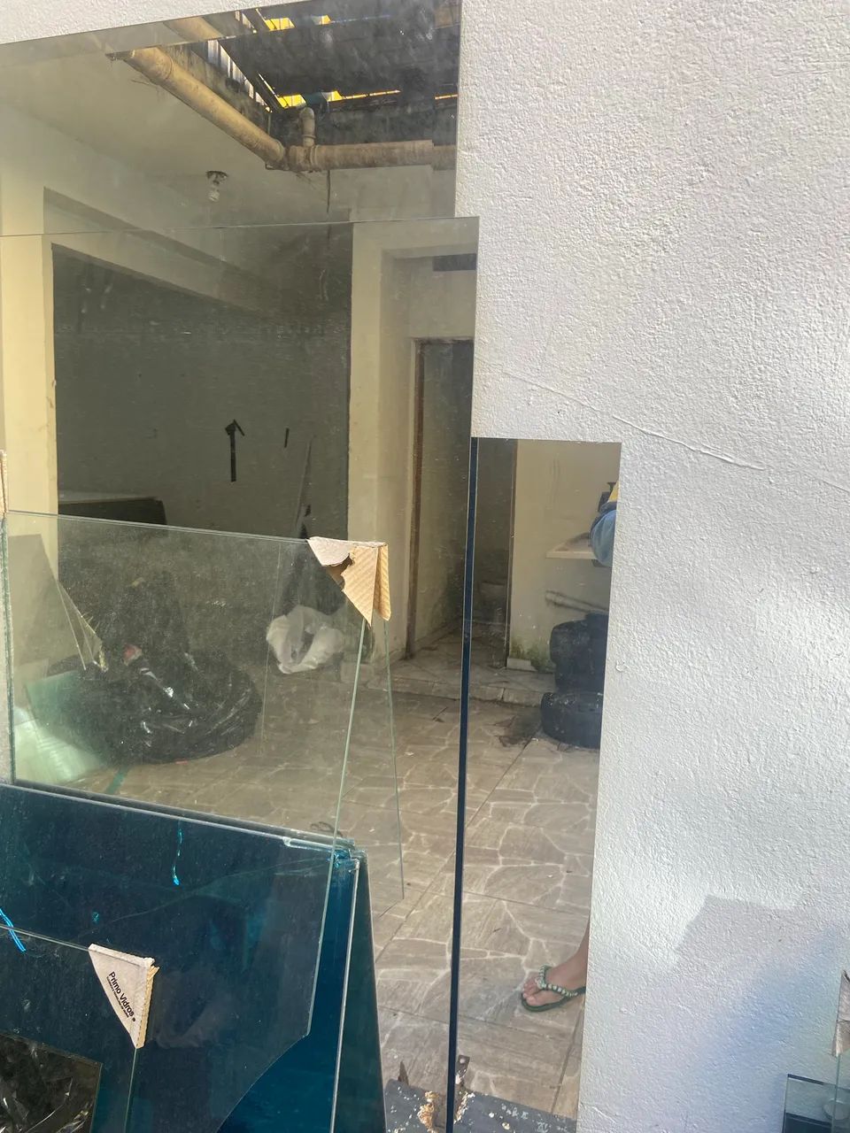 Espelhos e porta peça perdida 
