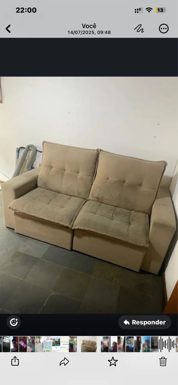 Vendo sofá retrátil 