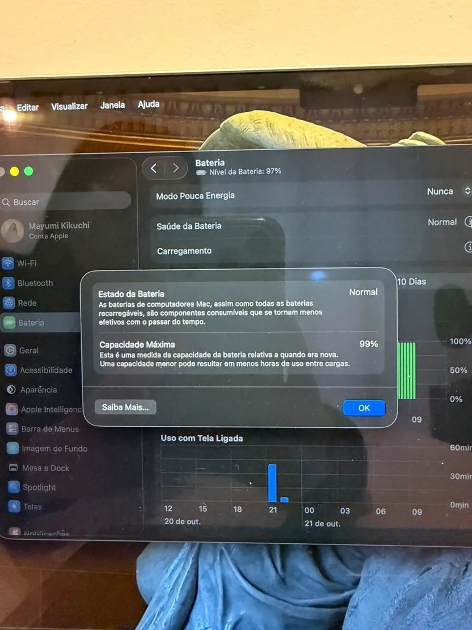 Macbook M4 2026 Azul Celeste - 256gb - Foto 4