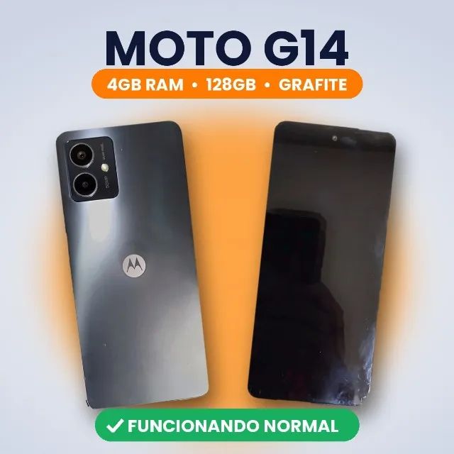Moto G14 128GB + 4GB RAM | Funcionando 100%