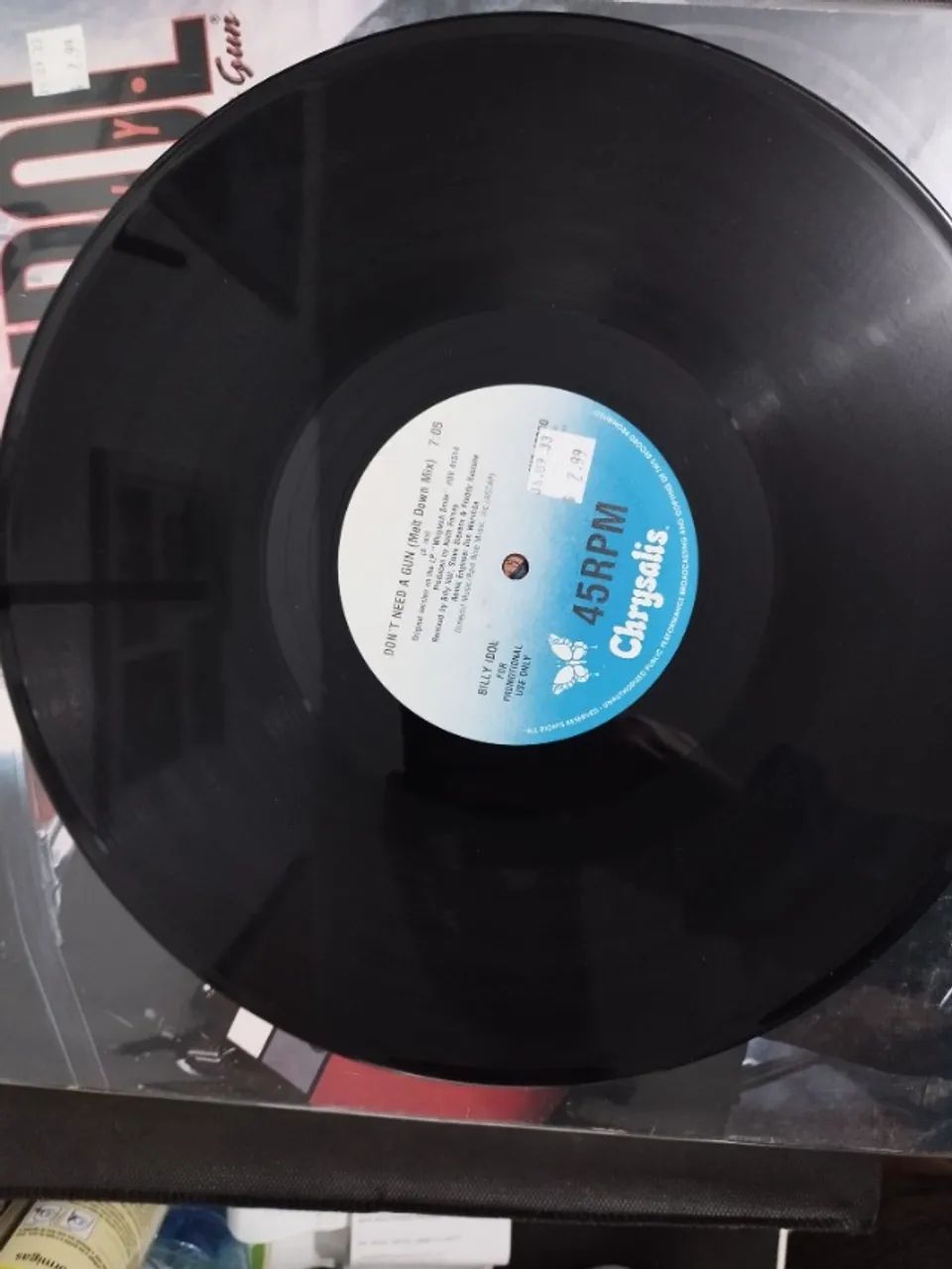 LP Billy Idol - Don?t Need a Gun - Importado (12') - Foto 4