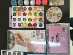  / Kit Completo Material Nail Design (Glitters, Moldes  - Foto 4