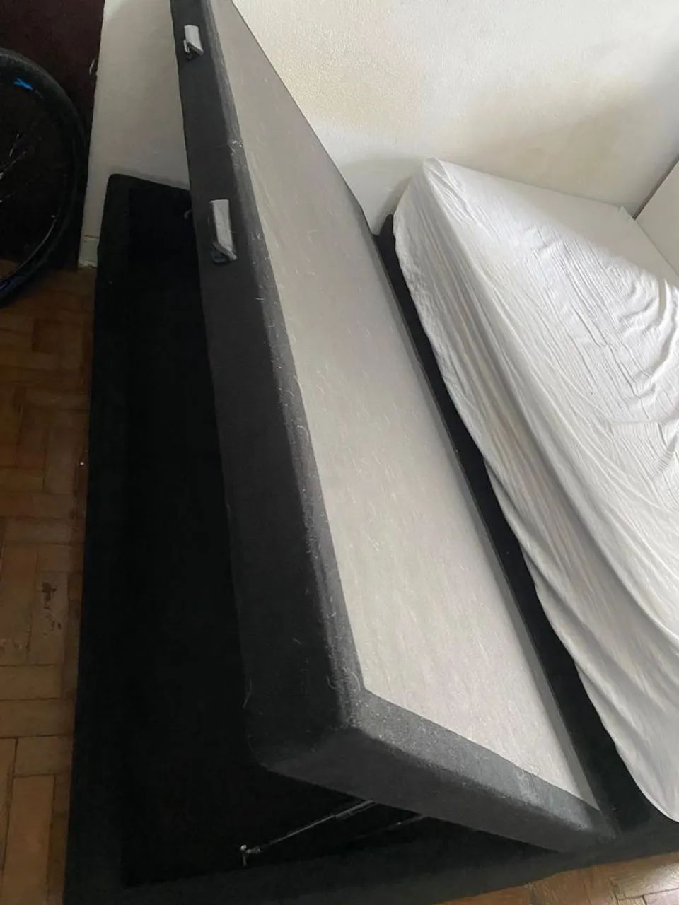 Camas box solteiro Suede R$ 200 cada - Foto 2