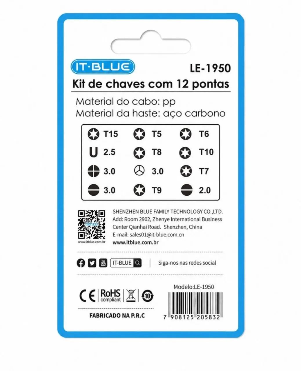 Jogo de chaves manutenção 12 pontas e cabo - Foto 5