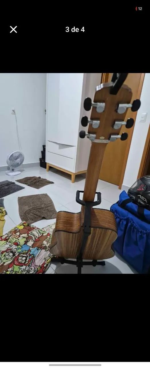 Violão Giannini eletroacustico corda de aço - Foto 3