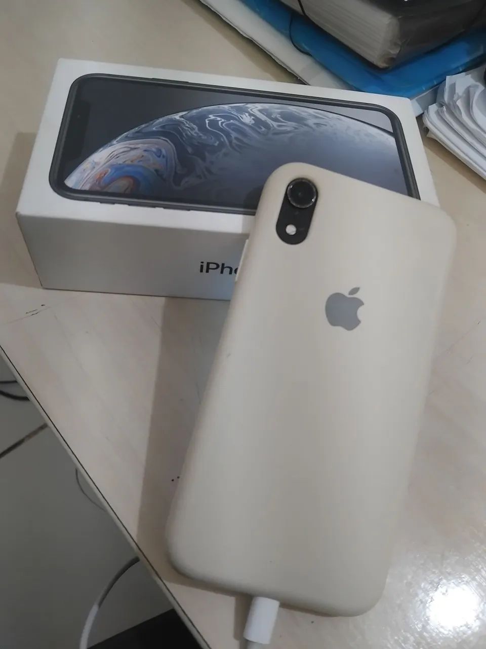 Vendo iPhone xr 128g face ok completo