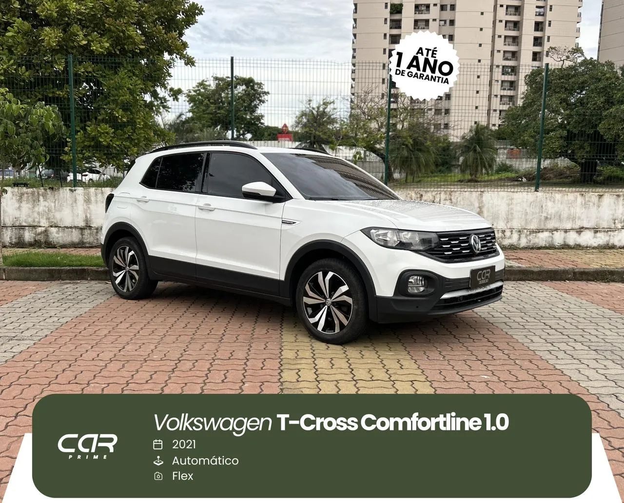 Volkswagen T-Cross T-Cross Comfor. 200 TSI 1.0 Flex 5p Aut. 2021