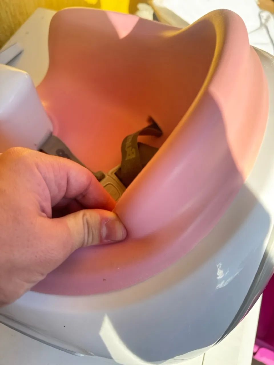 Cadeira de Alimentação Portátil para Bebê - Acolchoada - Importada - Foto 4