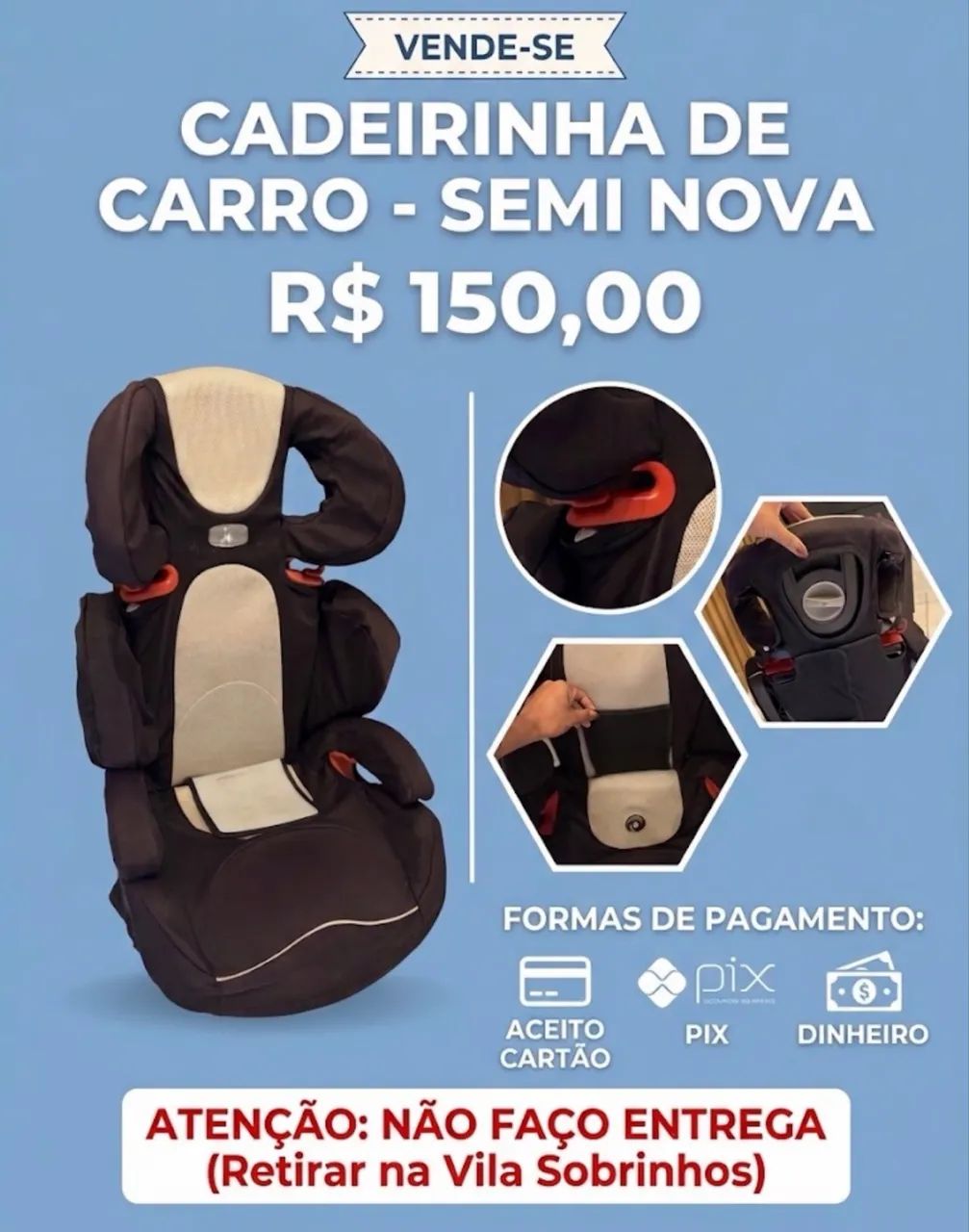 Cadeirinha chicco  - Foto 5