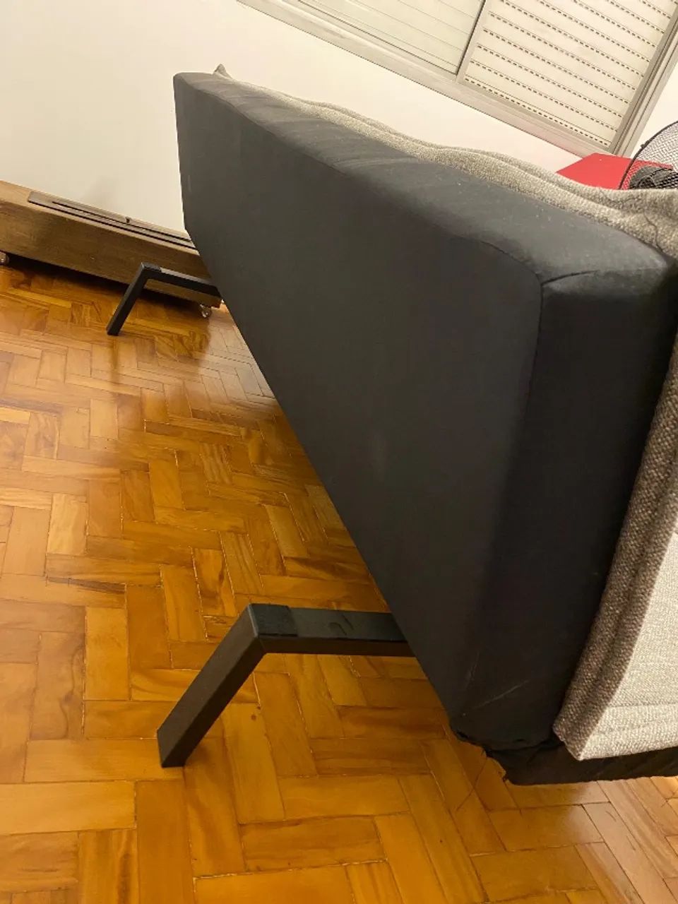 Sofá cama/ encosto reclinável/ estado novo - Foto 3