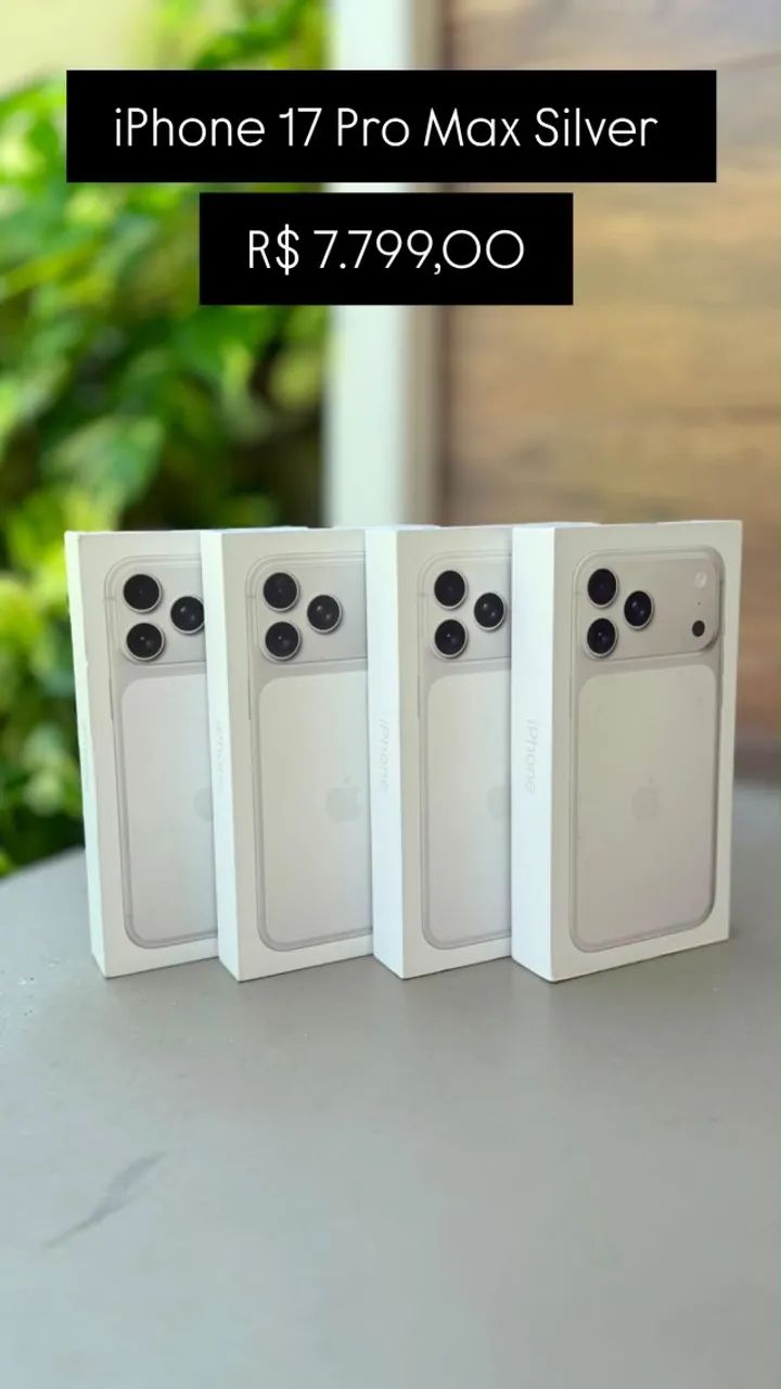 iPhone 17 Pro Max 256GB Silver 