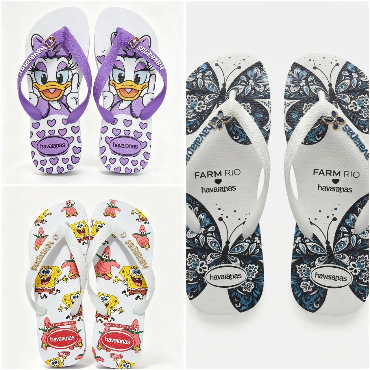 Chinelos Havaianas Farm e Disney  - Foto 2