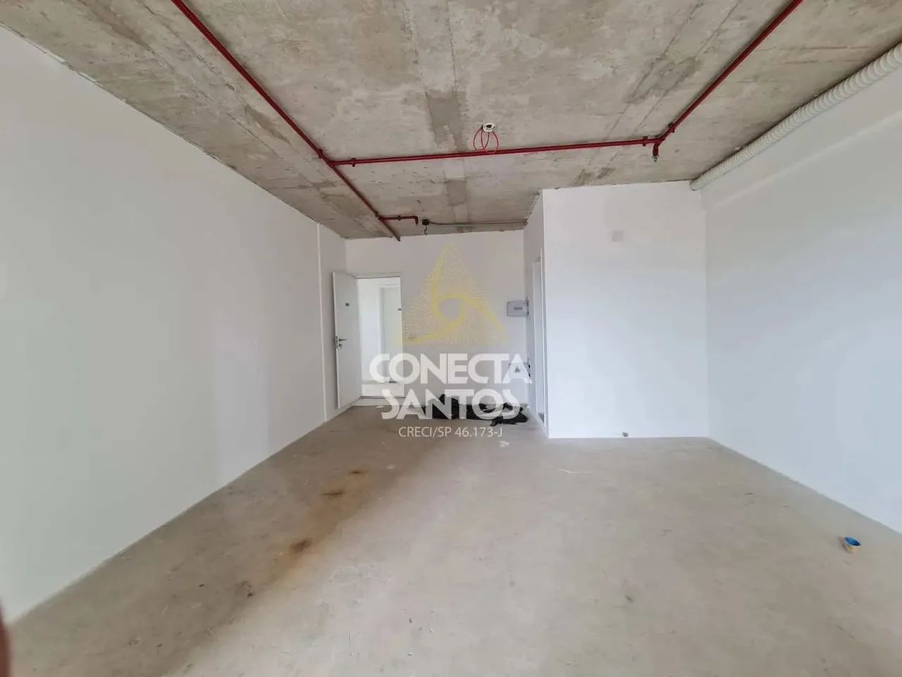 Sala com Lavabo e Sacada em Santos, Cod: 916 - Foto 4