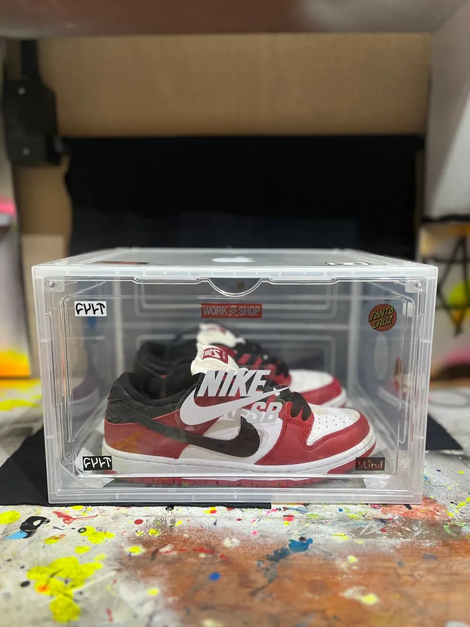 Tênis Nike Sb Dunk Low Pro Chicago 