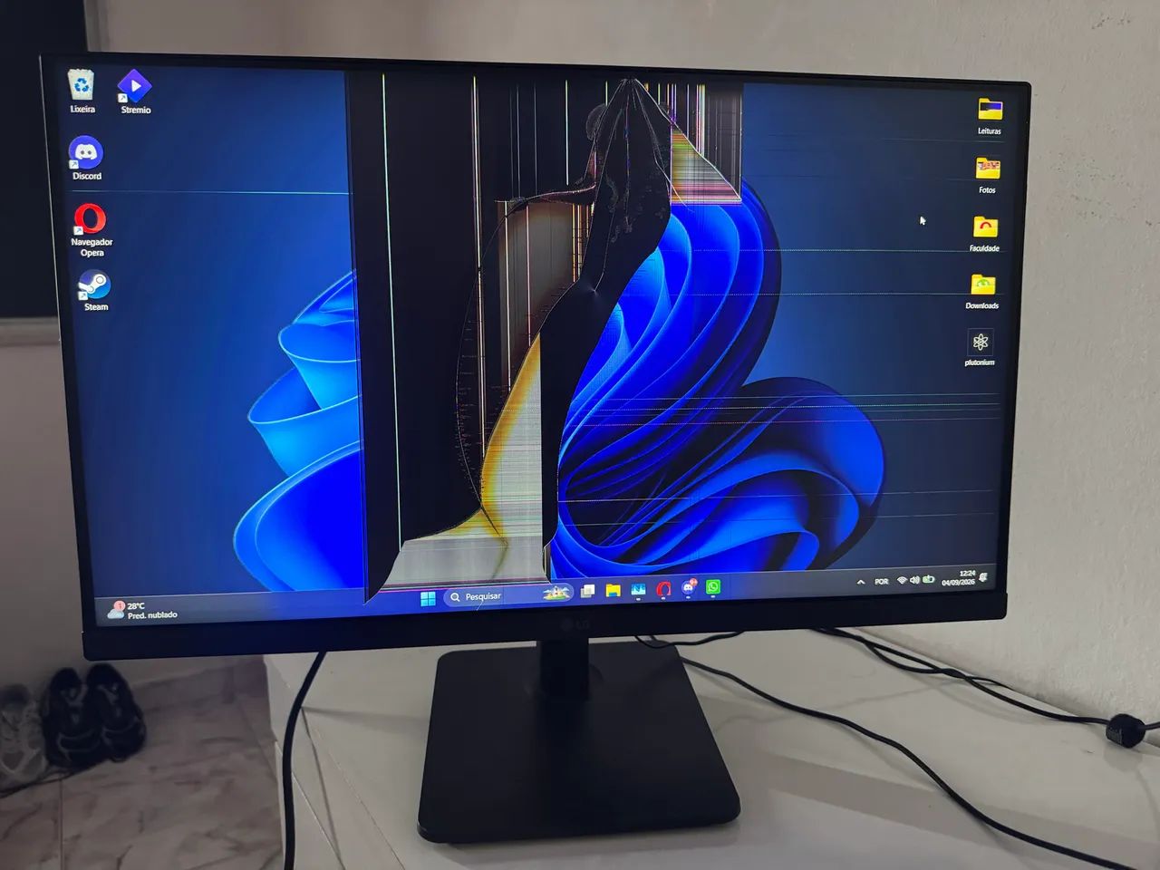 Monitor LG com defeito  - Foto 3