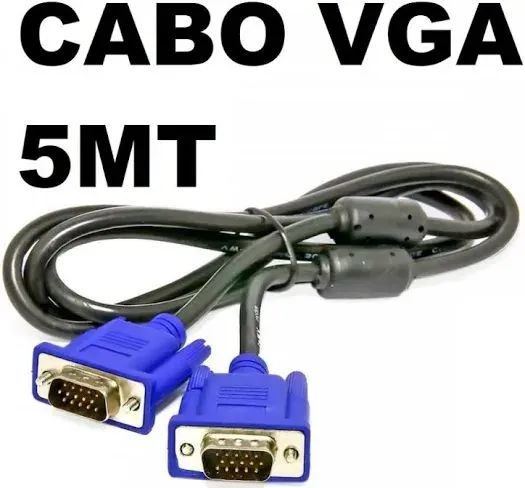 Cabo VGA 5 Metros 
