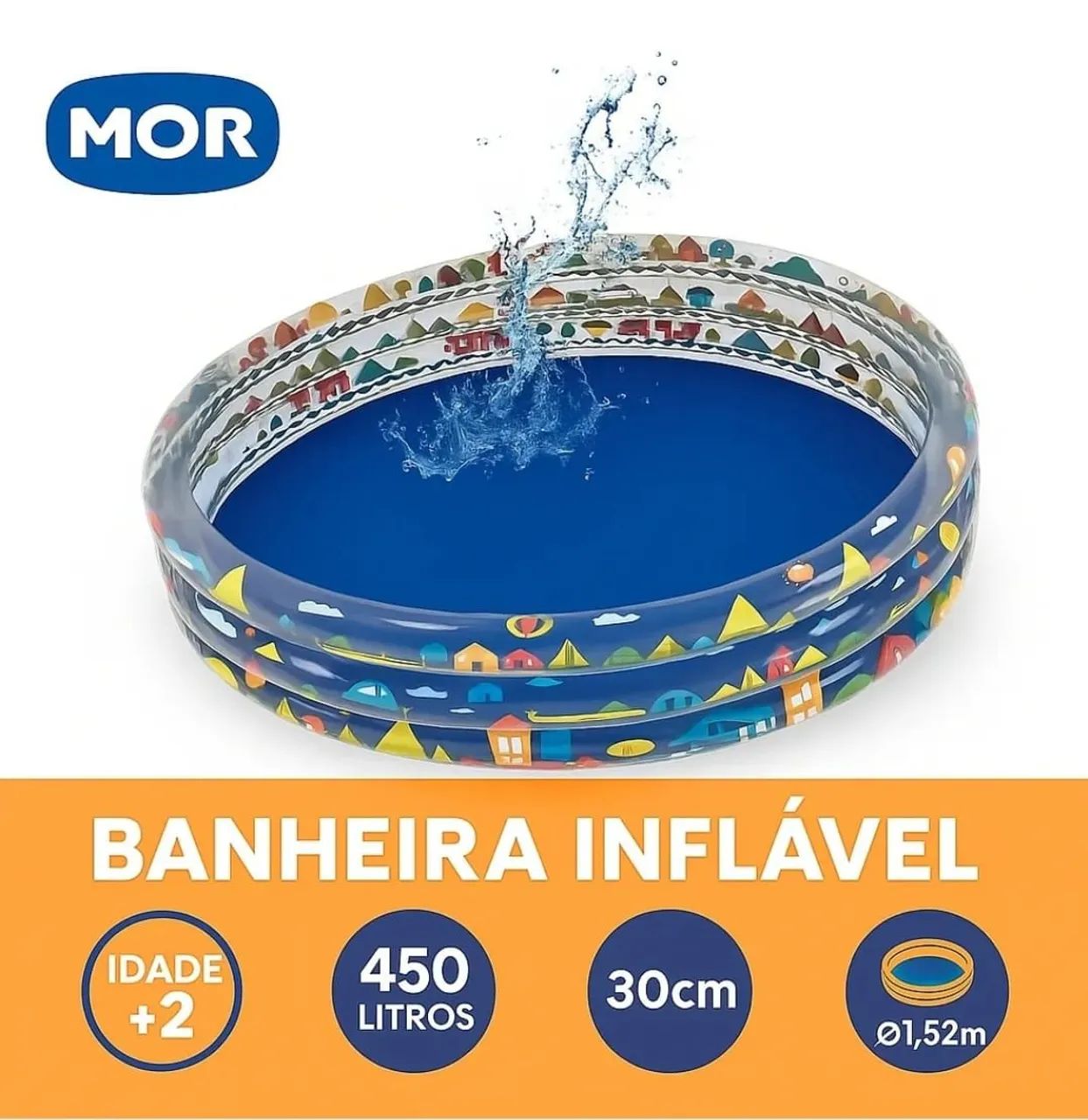 Piscina 450 litros 