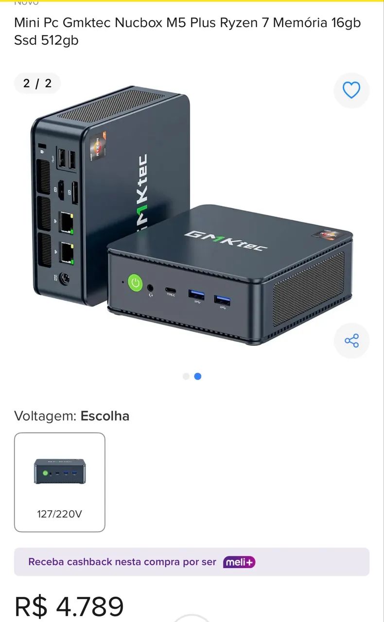 Mini PC GMKTEC M5 Plus - Foto 5