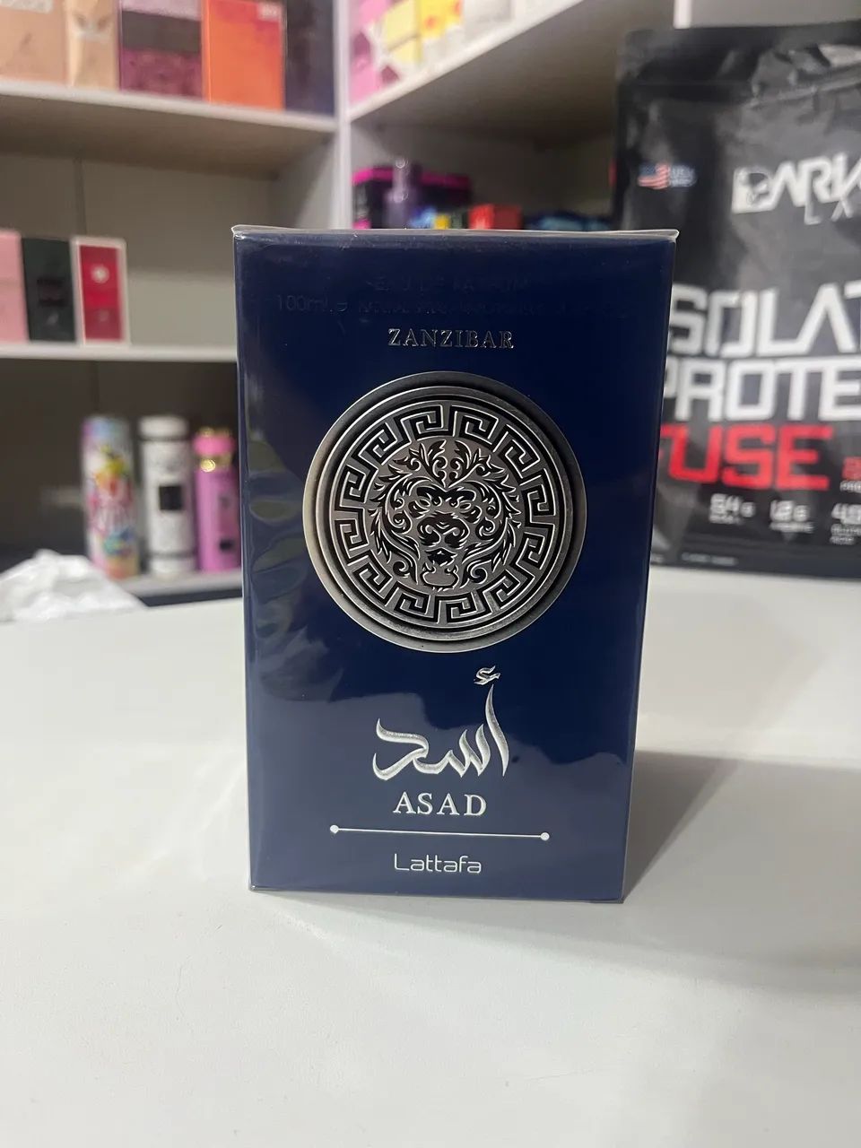 Perfume Lattafa Asad Zanzibar 100ml Lacrado