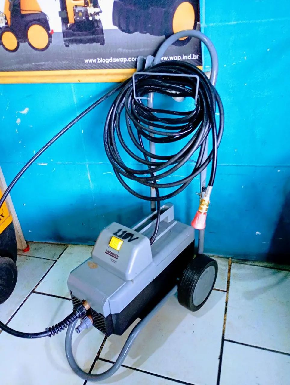 Lava jato Karcher HD 585 ?110 volts  - Foto 4