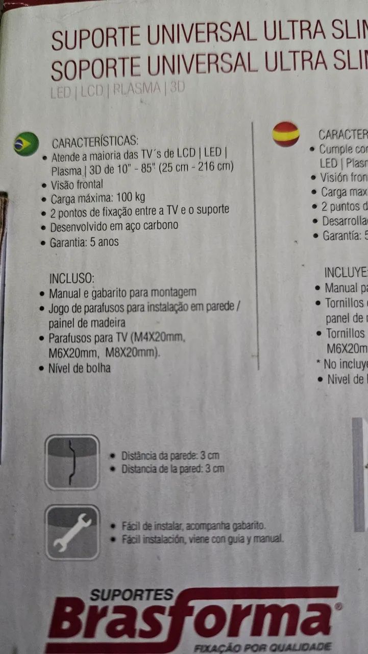 Suporte Universal para TV - Foto 5
