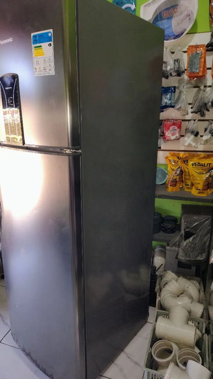 Geladeira inox Panasonic  - Foto 2