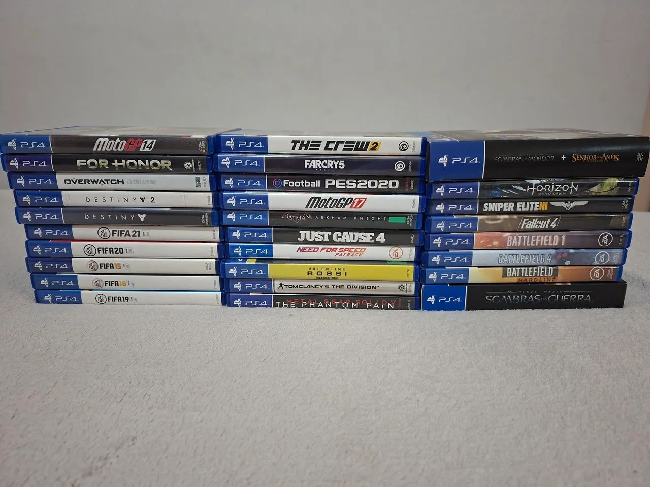 Lote 28 jogos PS4