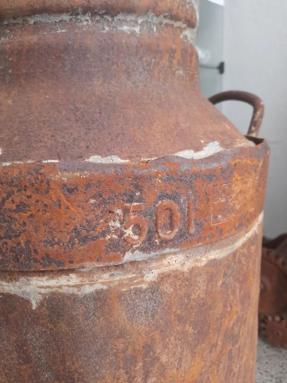 Antigo galão de leite 50L - Foto 4