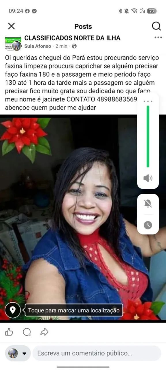 Faço faxina limpeza 