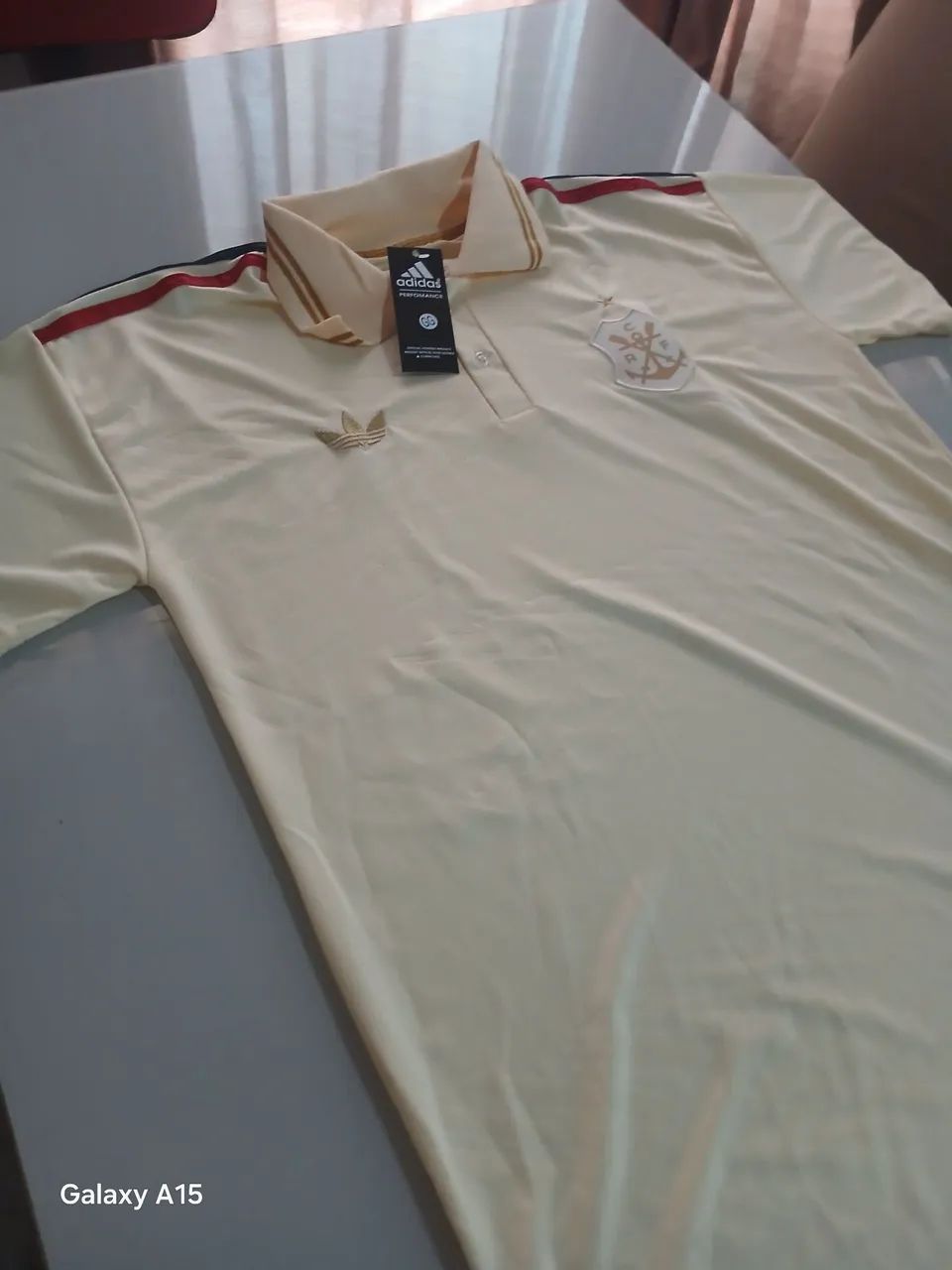 Camisa do flamengo Polo ouro  - Foto 3
