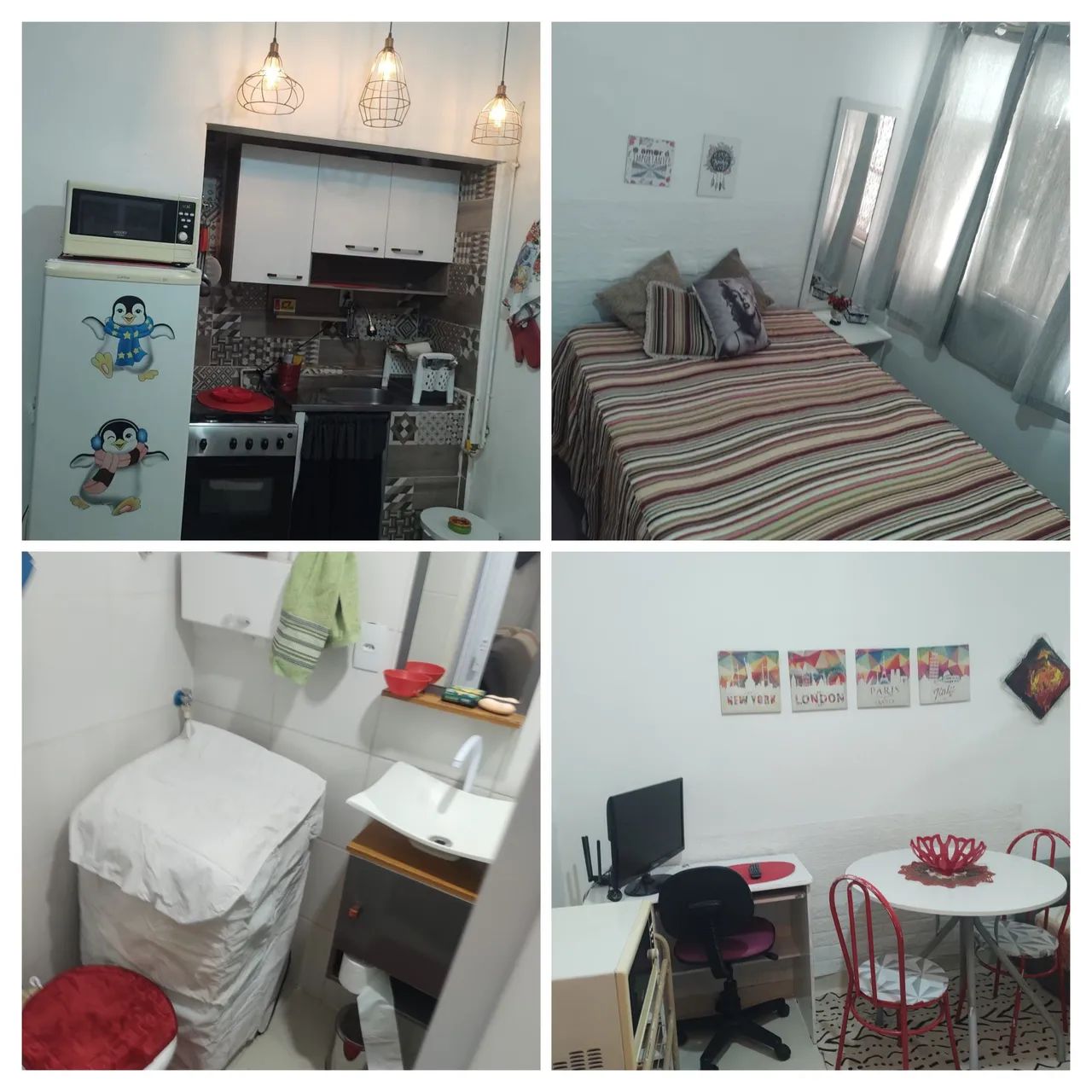 Apto mobiliado p Turistas,pessoas a trabalho ou cursos - Foto 5