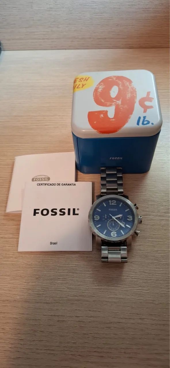 Relógio Fossil JR1445 Azul