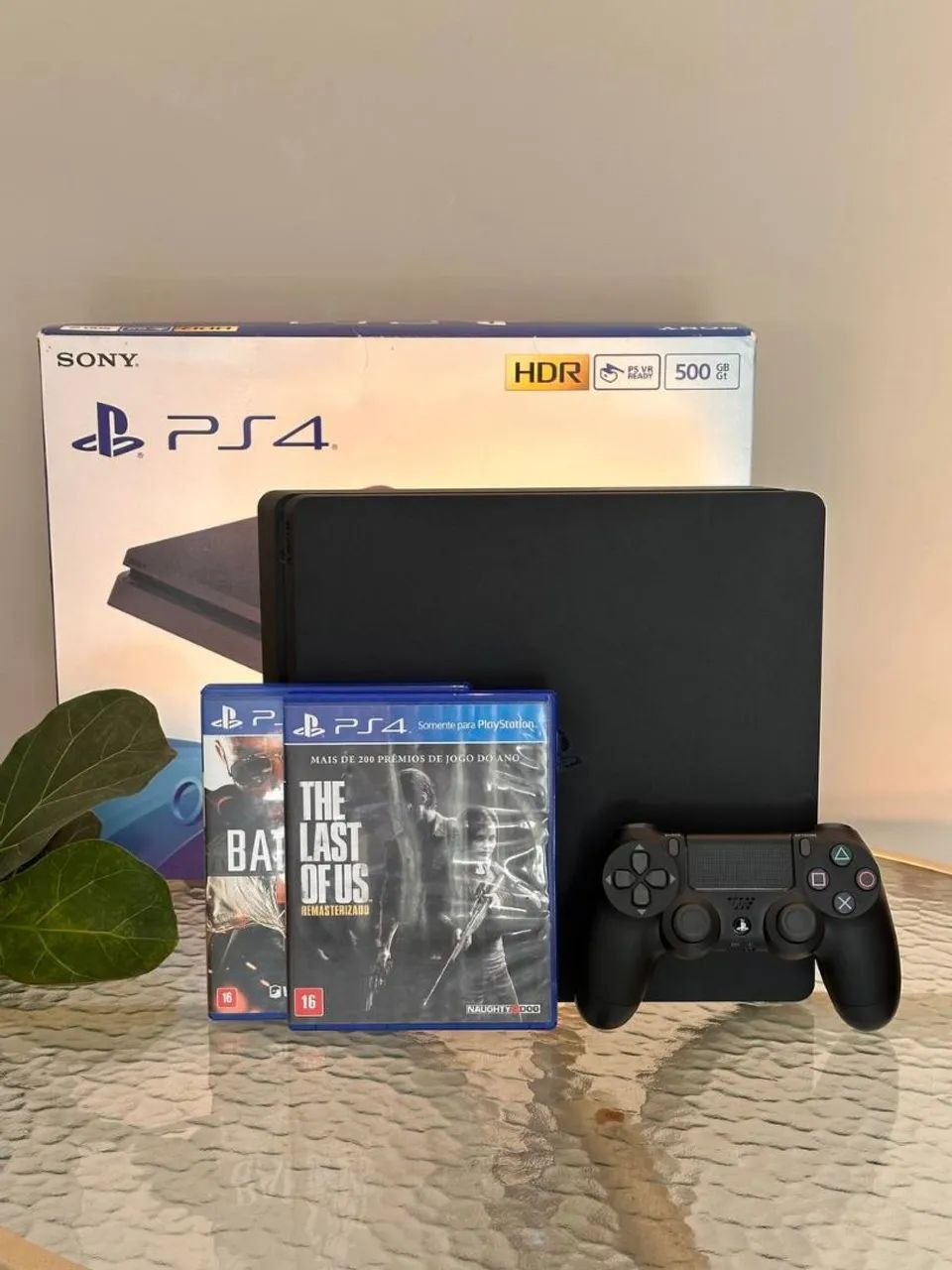 Ps4 slim 1 terá (2 jogos a sua escolha) - Foto 2