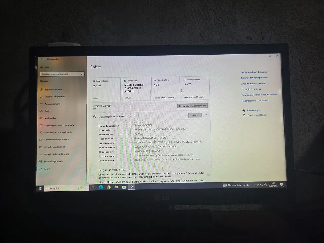 Vendo Pc gamer mais periféricos  - Foto 4