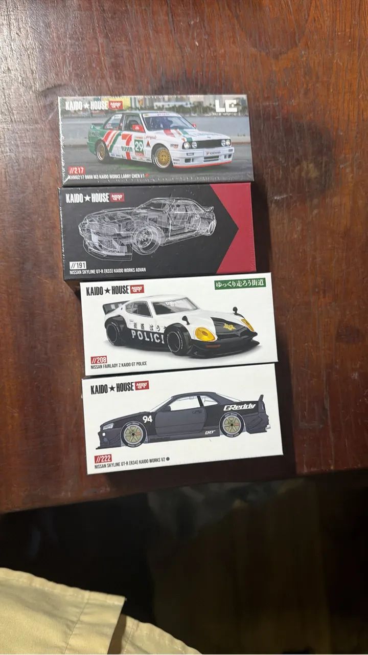 Lote Kaido house 4 minis 