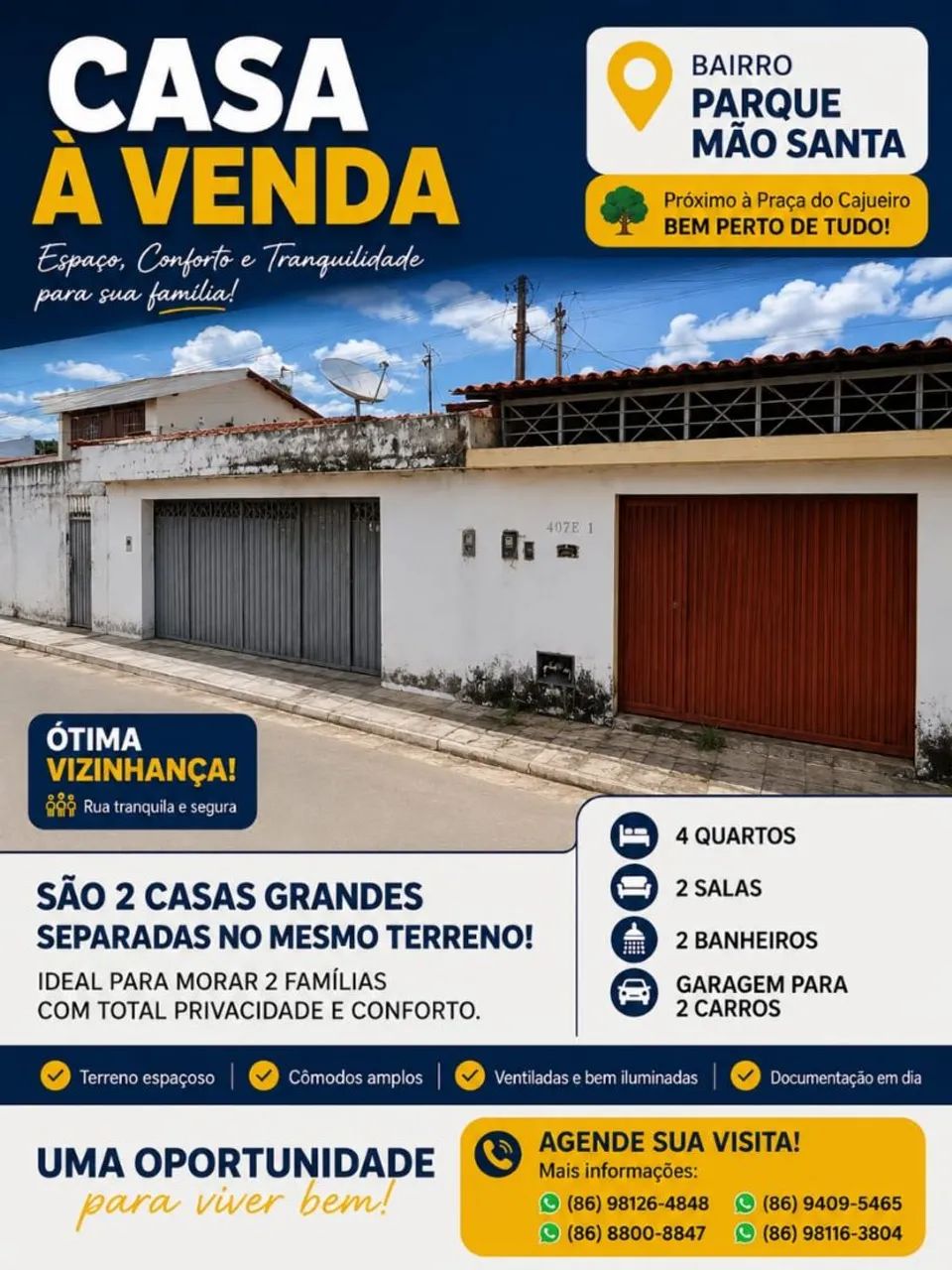 2 Casas no mesmo terreno - Foto 2