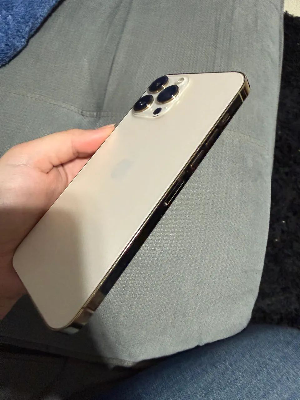 iphone 13 pro max 256gb dourado - ótimo estado  - Foto 4