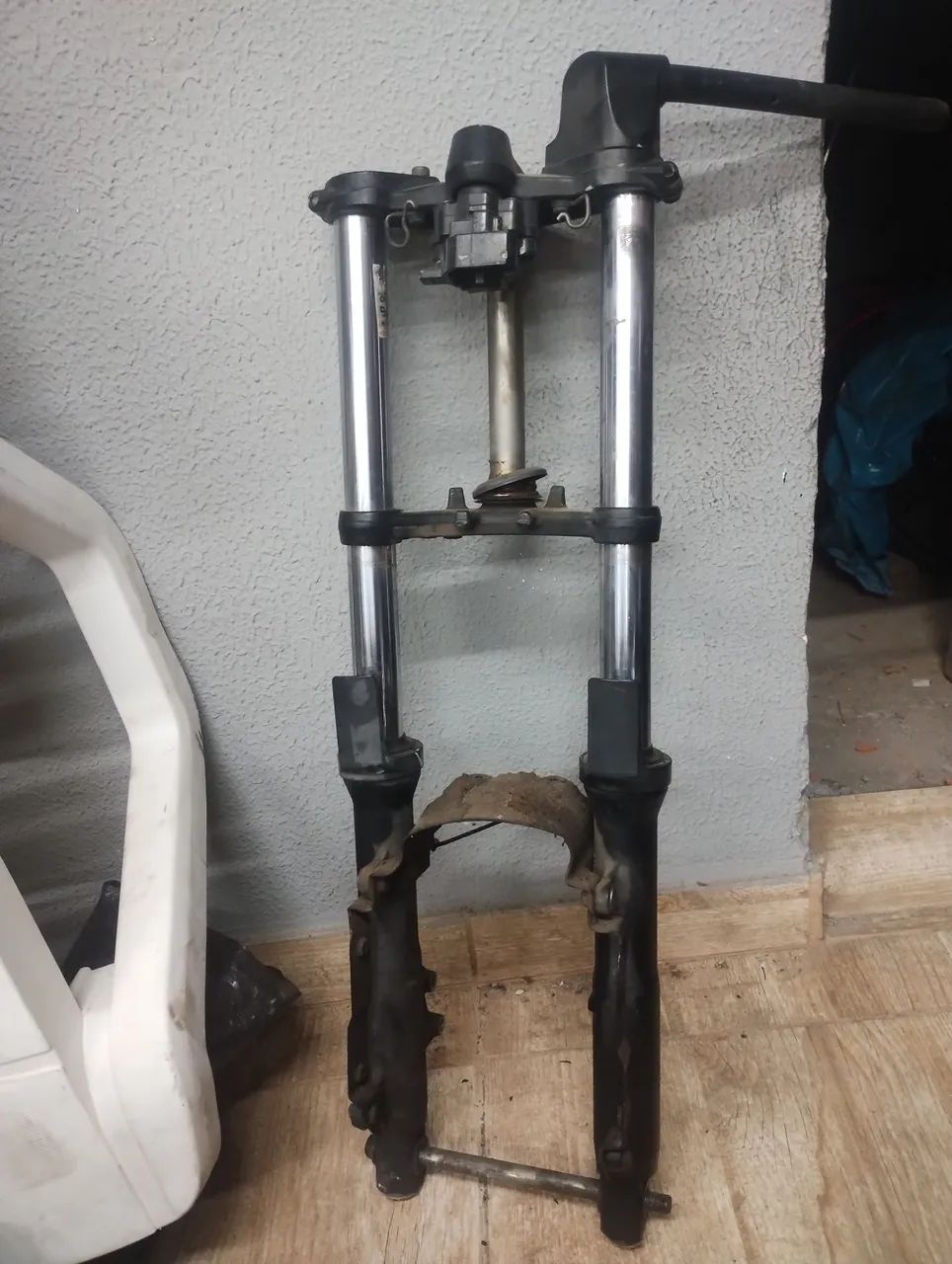 Canelas. Ninja 250 mesa e guidao