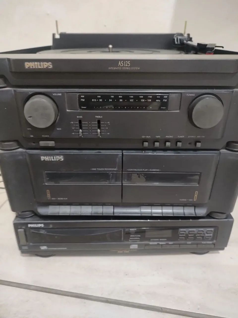 Aparelho de som 3 em 1 Philips 