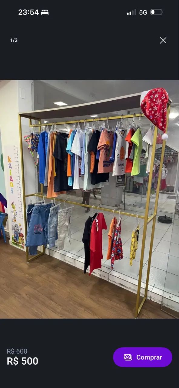 Arara de roupa closet  - Foto 2