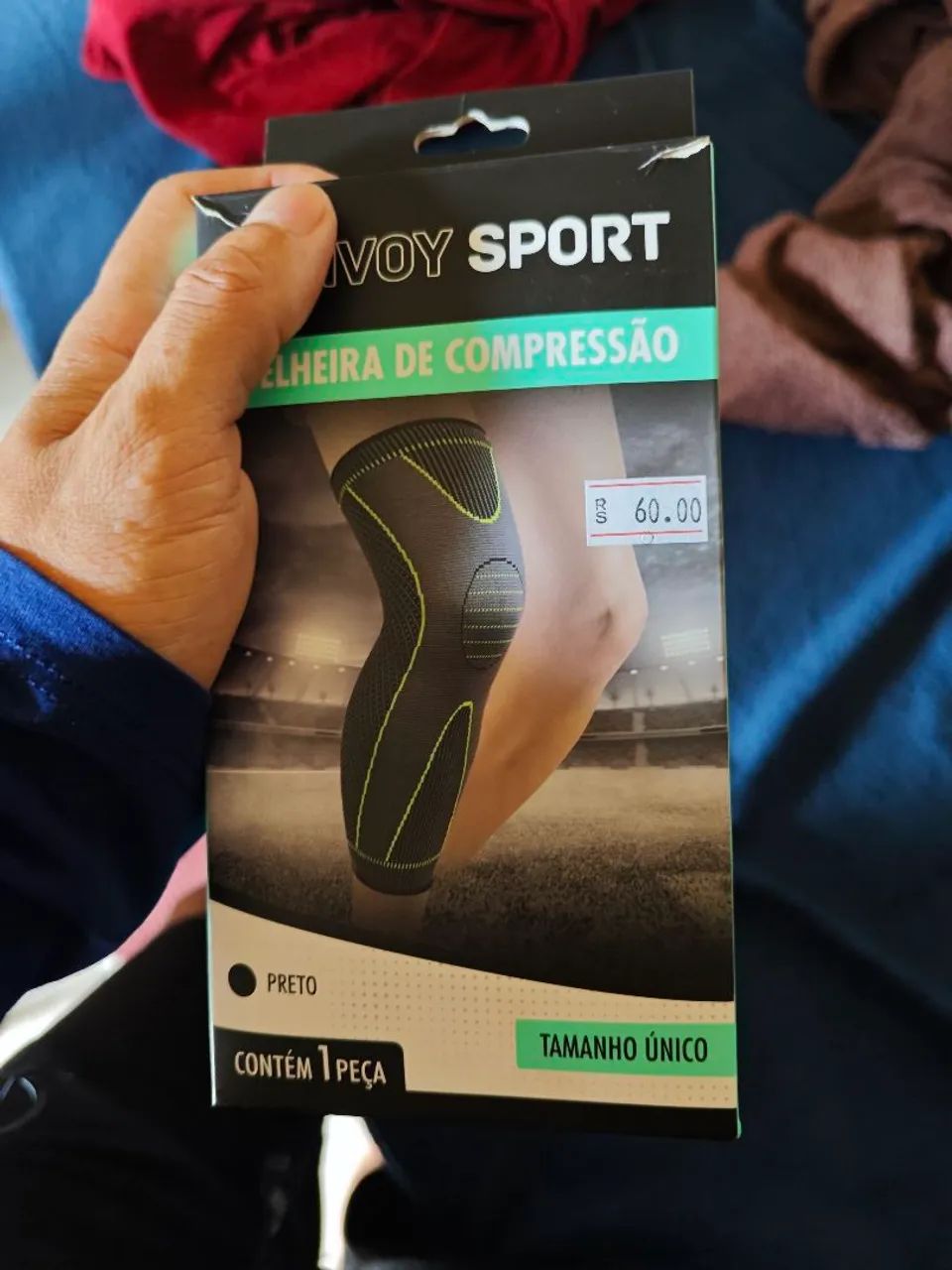 Joelheira de compressão 