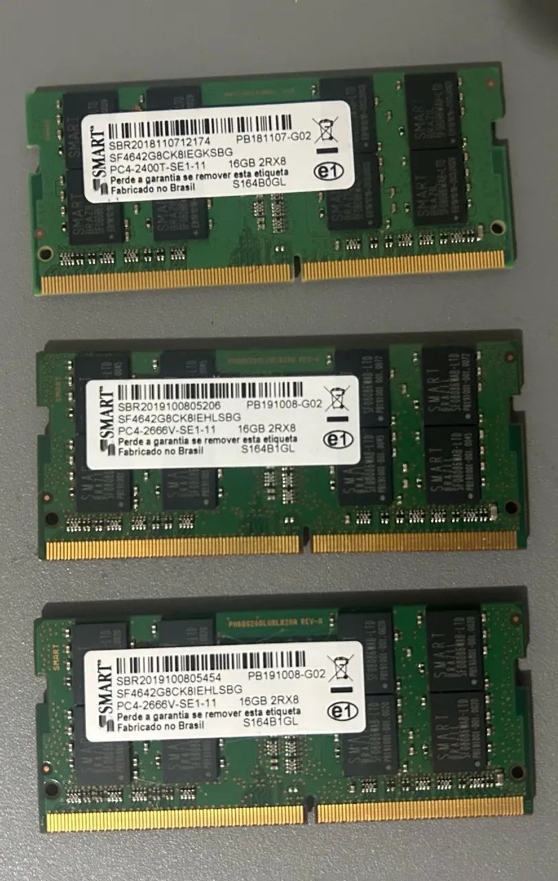 Memória notebook DDR4 16Gb   - Foto 2