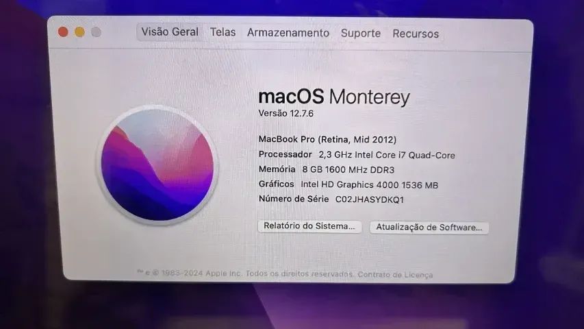 Macbook Pro Retina 15 I7 Quad Core 8gb Ram - Foto 4